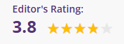 3.8 editors rating