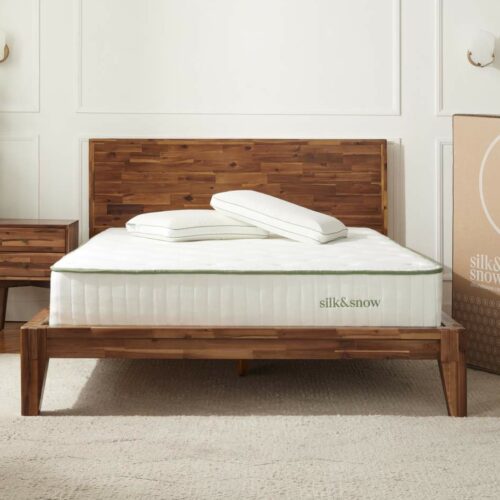 Best Organic Mattresses Researched and Reviewed Silk & Snow Organic Hybrid Mattress Review