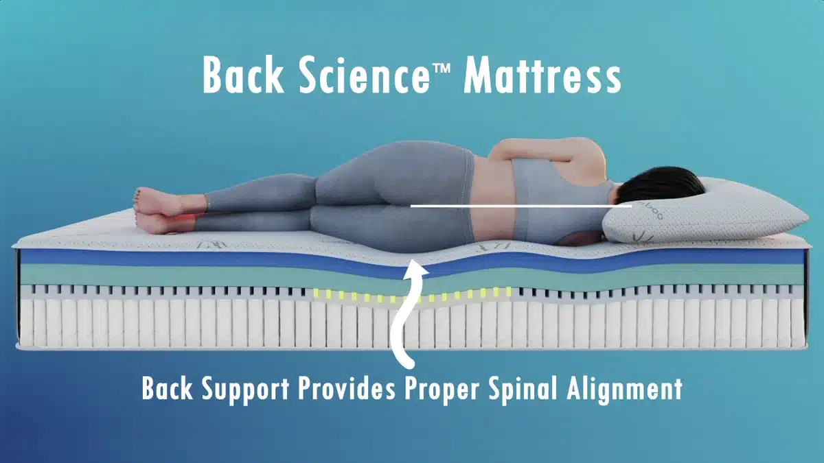 Back Science Essentials Mattress Review Back Science Mattress - Provides Proper Spinal Alignment