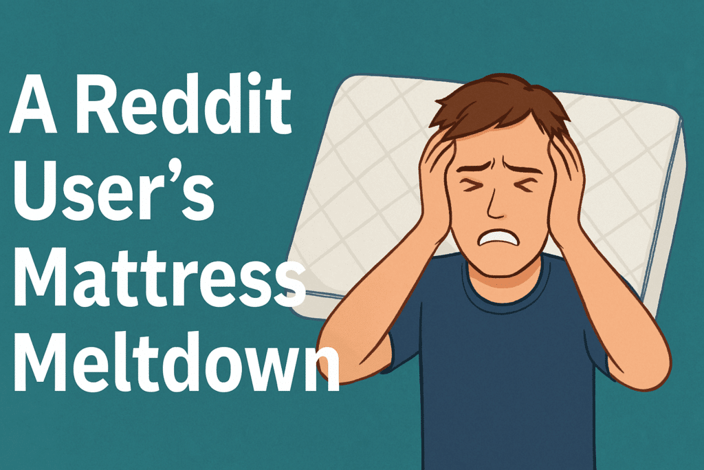 Sleep Tips • Rest, Relax & Restore A Reddit Users Mattress Shopping Meltdown