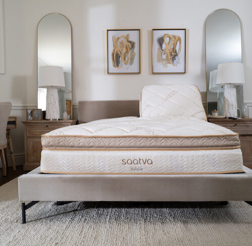 Best Organic Mattresses Researched and Reviewed Saatva Solaire Mattress Review Adjustable Firmness