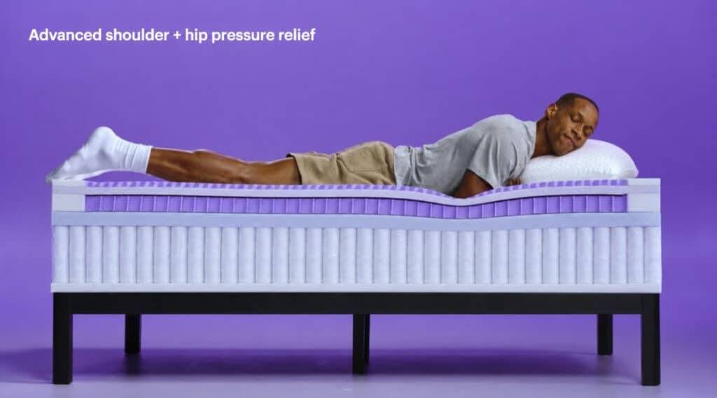 Purple Rejuvenate Mattress Review - Layers and Support