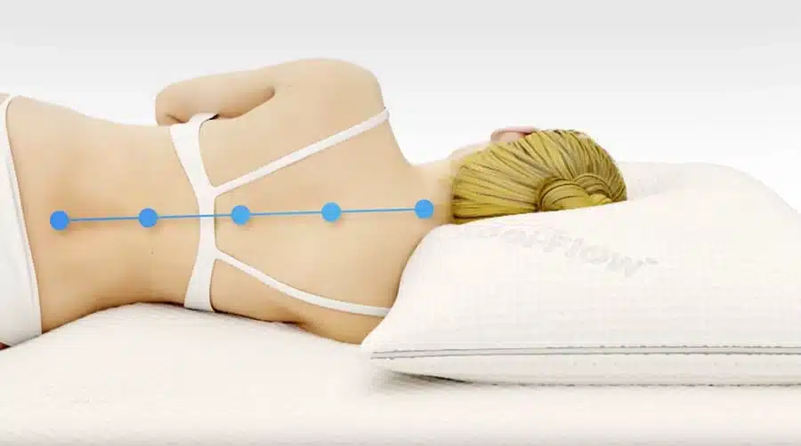Tempflow Serene Pillow Review, Spinal Alignment